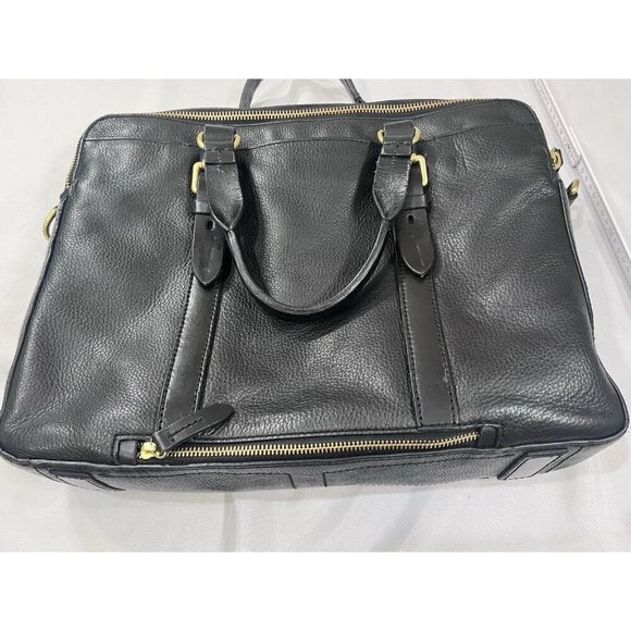 COLE HAAN BLACK MATTHEW’S ATTACHE BAG - Picture 2 of 16
